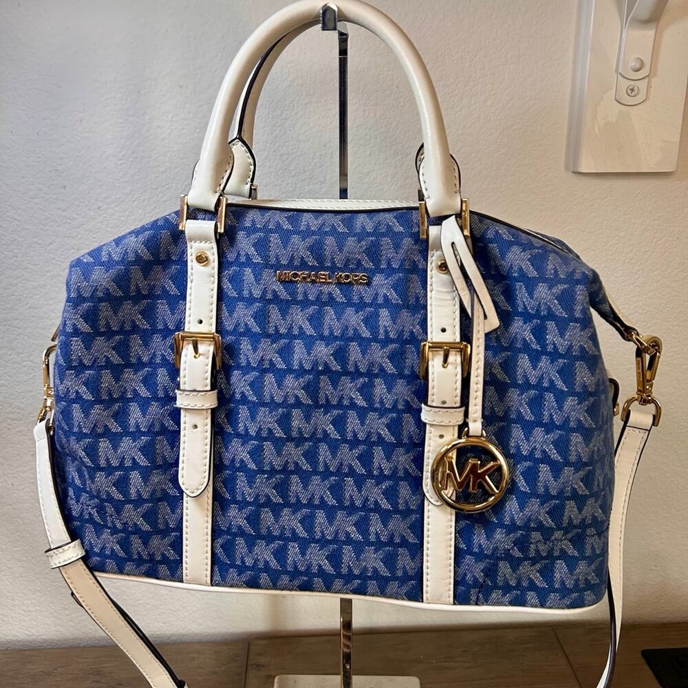 Rare!!! Michael Kors Ginger Lg Duffle Satchel